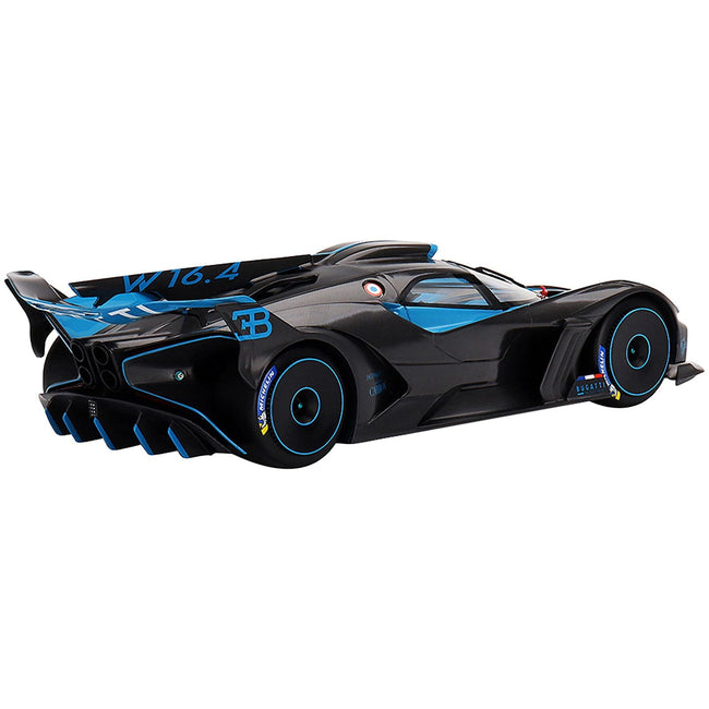 Bugatti Bolide Presentation Version Blue and Black 1/18 Model Car by Top Speed - Top Speed - ModelCars.com