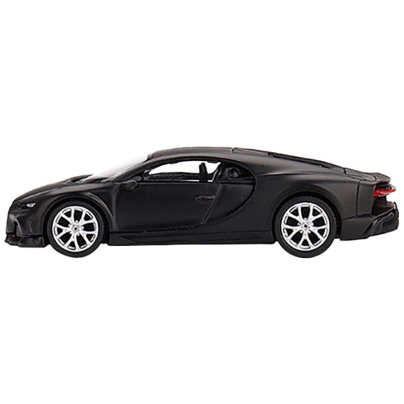 Bugatti Chiron Super Sport 300+ Matt Black Limited Edition to 6600 pieces Worldwide 1/64 Diecast Model Car by True Scale Miniatures - True Scale Miniatures - ModelCars.com