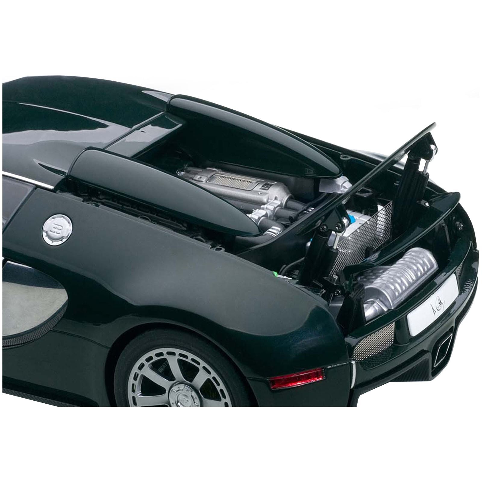 Bugatti EB Veyron L'Edition Centenaire Racing Green Malcolm Campbell 1/18 Diecast Model Car by Autoart - Autoart - ModelCars.com