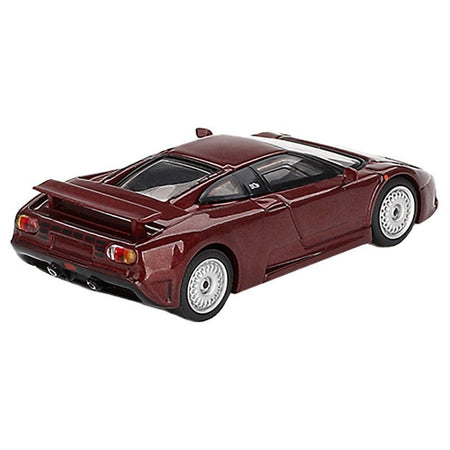 Bugatti EB110 GT Dark Red Metallic Limited Edition 1/64 Diecast Model Car by Mini GT - Mini GT - ModelCars.com