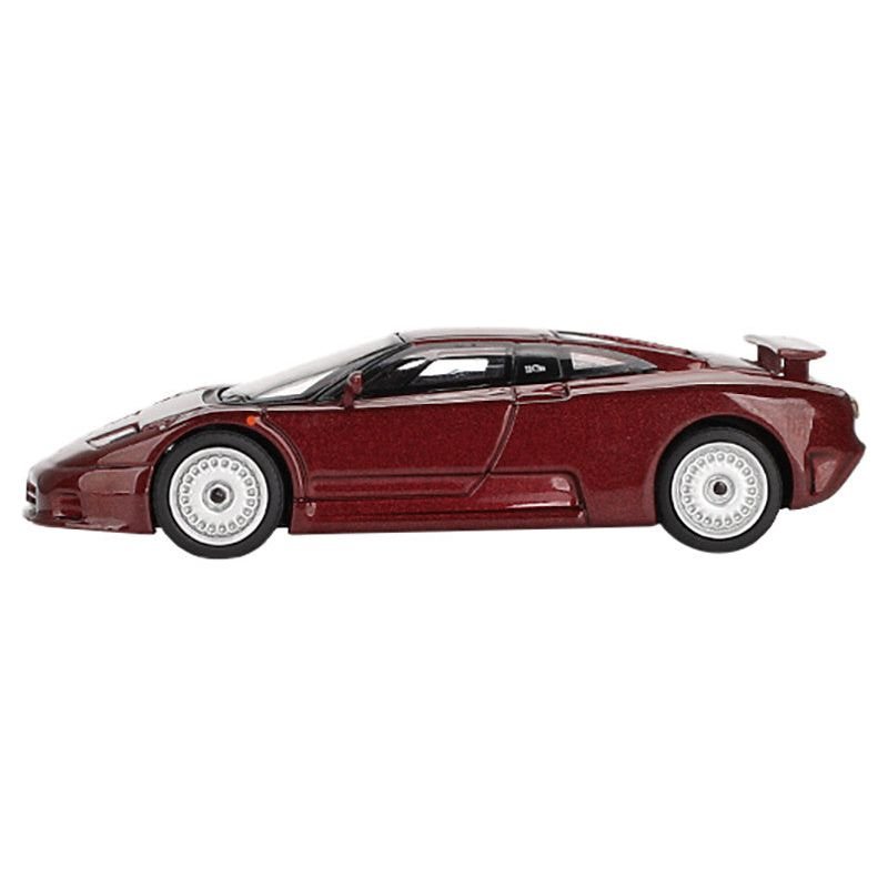 Bugatti EB110 GT Dark Red Metallic Limited Edition 1/64 Diecast Model Car by Mini GT - Mini GT - ModelCars.com