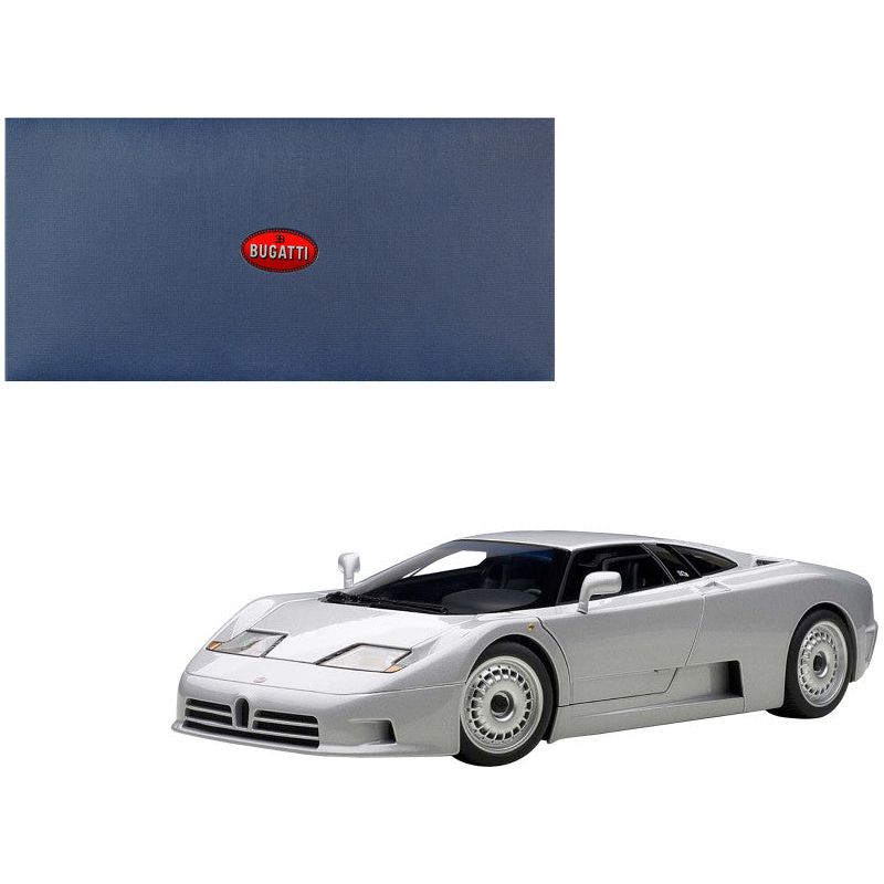 Bugatti EB110 GT Silver 1/18 Diecast Car Model by Autoart - Autoart - ModelCars.com