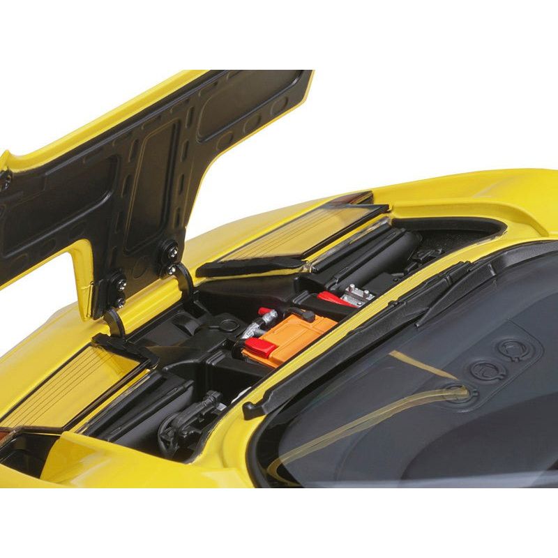 Bugatti EB110 SS Super Sport Giallo Bugatti Yellow with Silver Wheels 1/18 Model Car by Autoart - Autoart - ModelCars.com