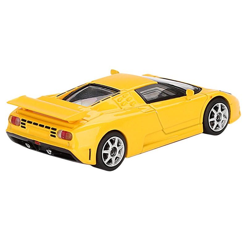 Bugatti EB110 Super Sport Giallo Bugatti Yellow Limited Edition 1/64 Diecast Model Car by Mini GT - Mini GT - ModelCars.com