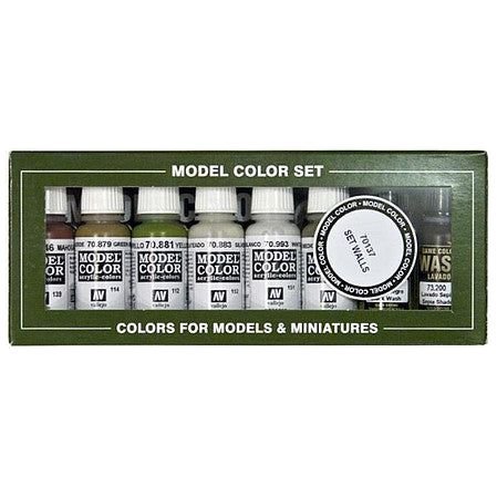 BUILDING SET (8) - Vallejo - ModelCars.com
