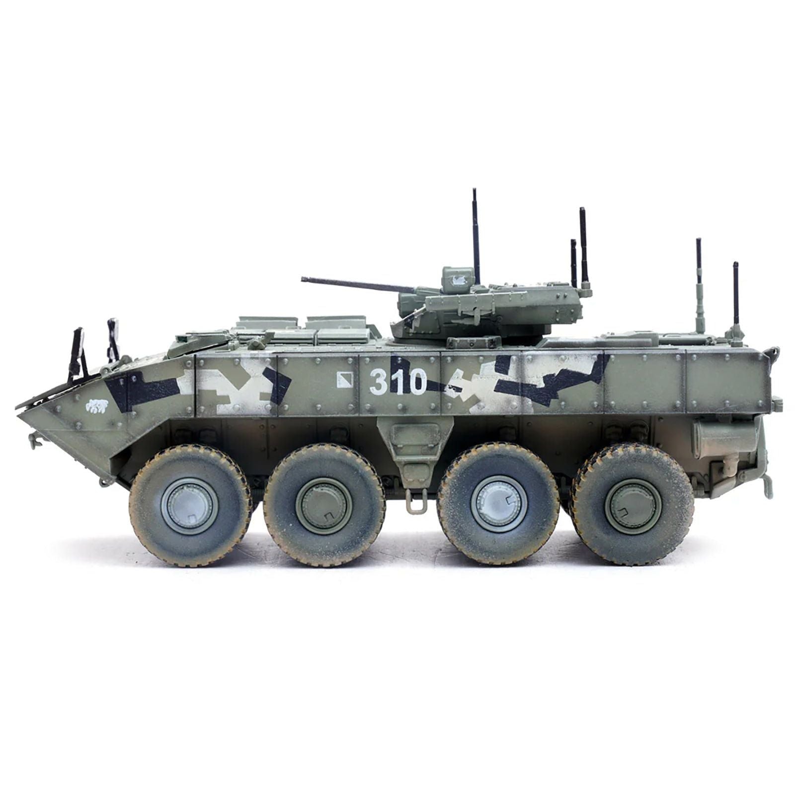 Bumerang (Object K - 17) IFV (Infantry Fighting Vehicle) "Russian Army" Digital Green Camouflage "Armor Premium" Series 1/72 Diecast Model by Panzerkampf - Panzerkampf - ModelCars.com