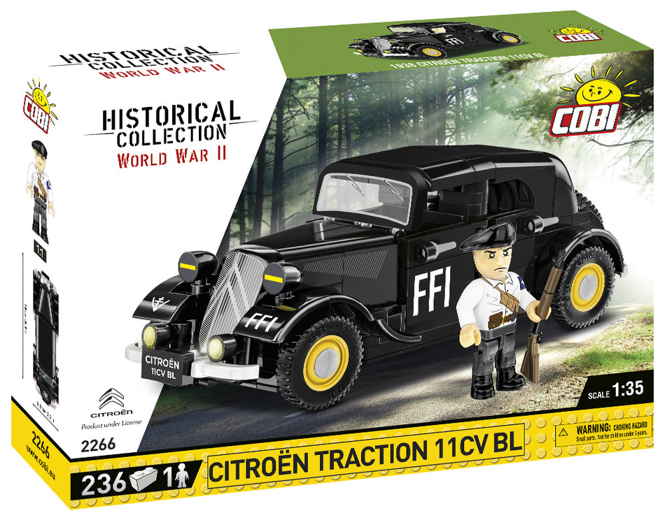 Cobi 236 pcs HC WWII Citroen Traction 11CV BL