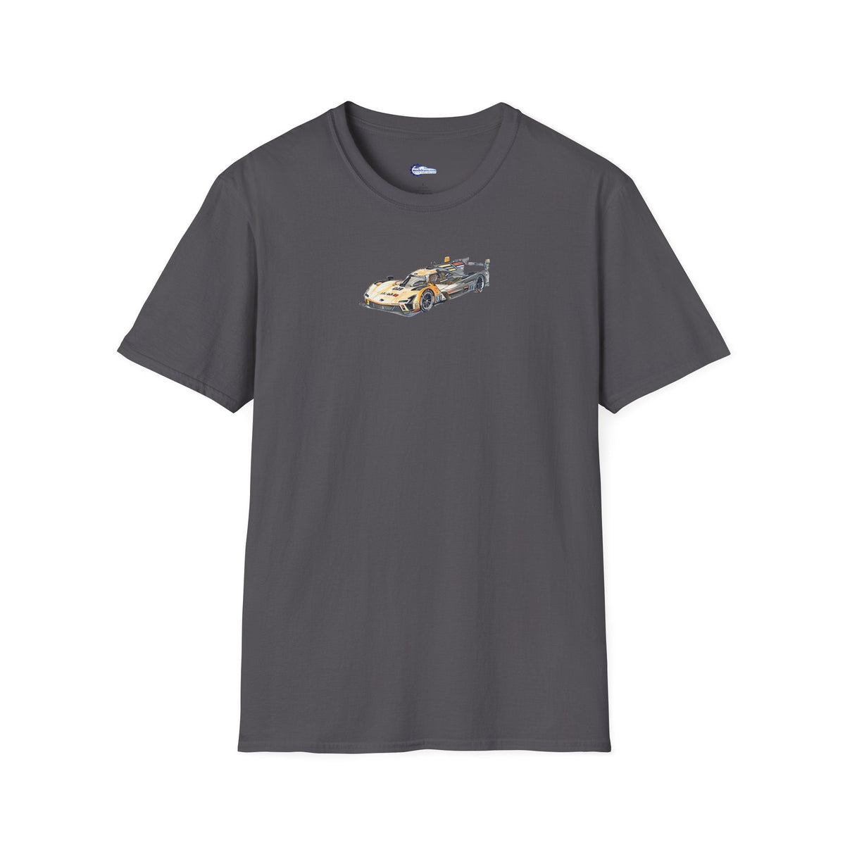 Cadillac V-Series Sketch-Art Le Mans Style T-Shirt, Car Enthusiast Gift, Race Car Fan Shirt,-Modelcars.com-ModelCars.com