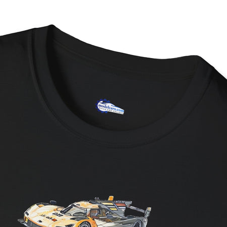 Cadillac V-Series Sketch-Art Le Mans Style T-Shirt, Car Enthusiast Gift, Race Car Fan Shirt,-Modelcars.com-ModelCars.com