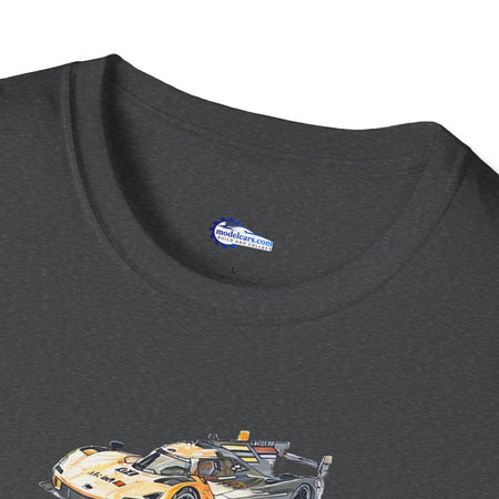 Cadillac V-Series Sketch-Art Le Mans Style T-Shirt, Car Enthusiast Gift, Race Car Fan Shirt,-Modelcars.com-ModelCars.com