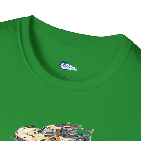 Cadillac V-Series Sketch-Art Le Mans Style T-Shirt, Car Enthusiast Gift, Race Car Fan Shirt,-Modelcars.com-ModelCars.com