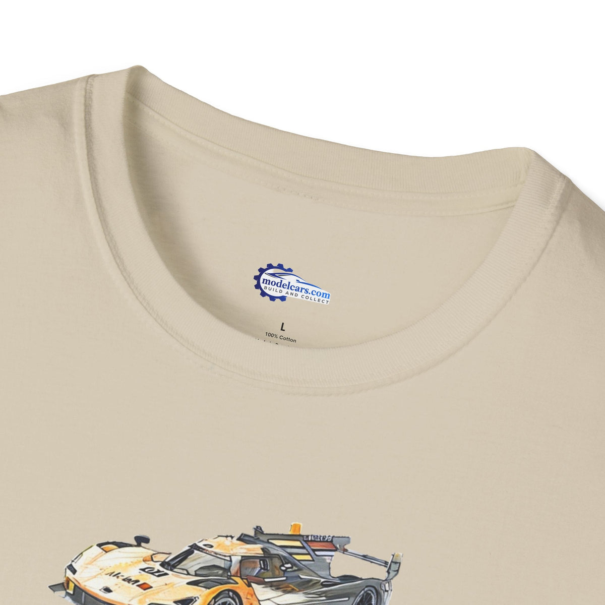 Cadillac V-Series Sketch-Art Le Mans Style T-Shirt, Car Enthusiast Gift, Race Car Fan Shirt,-Modelcars.com-ModelCars.com