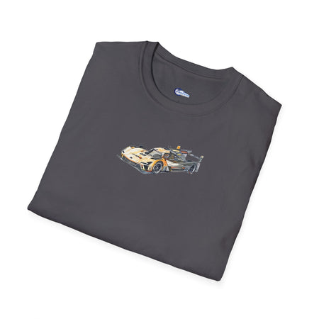 Cadillac V-Series Sketch-Art Le Mans Style T-Shirt, Car Enthusiast Gift, Race Car Fan Shirt,-Modelcars.com-ModelCars.com