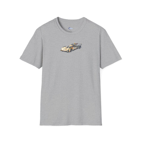 Cadillac V-Series Sketch-Art Le Mans Style T-Shirt, Car Enthusiast Gift, Race Car Fan Shirt,-Modelcars.com-ModelCars.com
