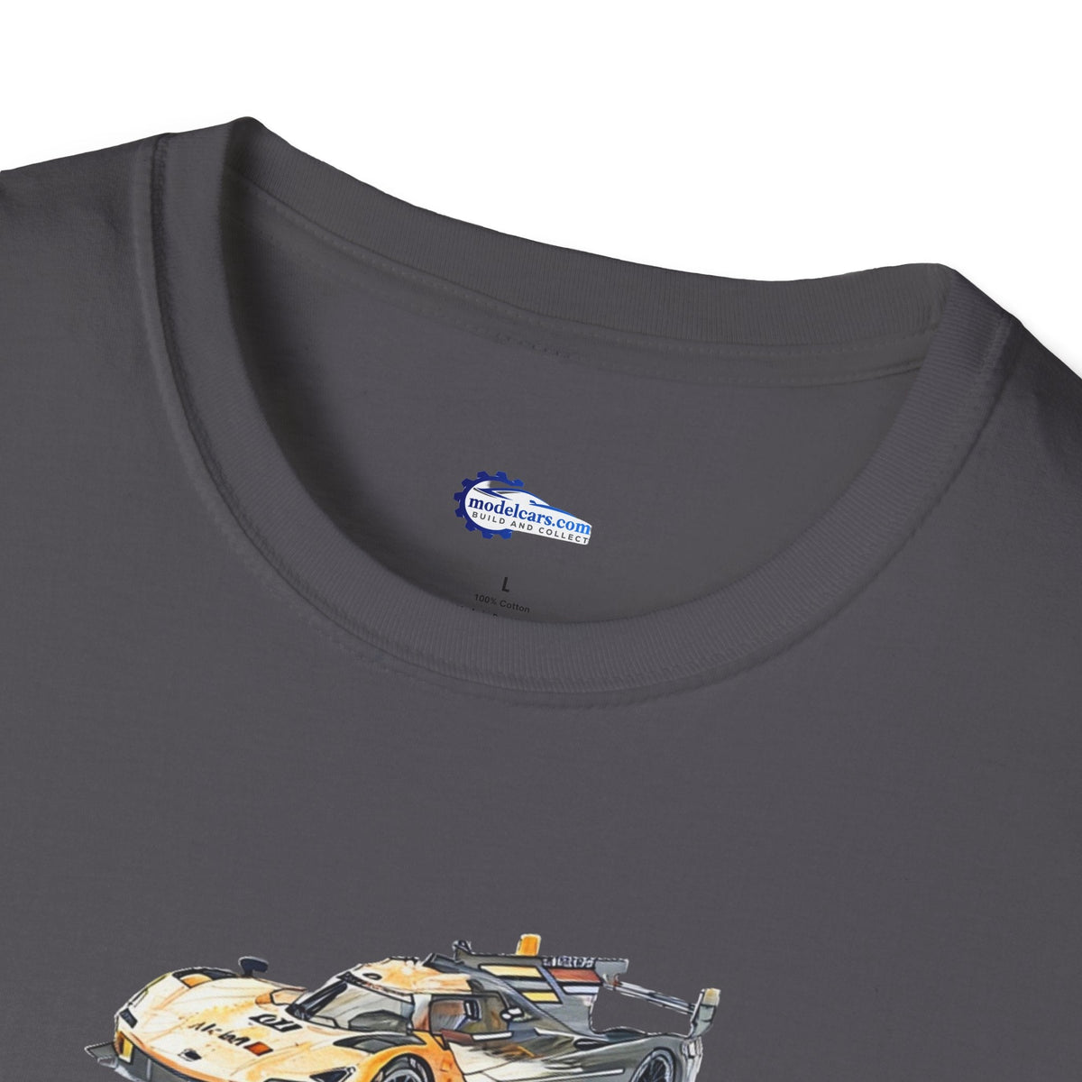 Cadillac V-Series Sketch-Art Le Mans Style T-Shirt, Car Enthusiast Gift, Race Car Fan Shirt,-Modelcars.com-ModelCars.com
