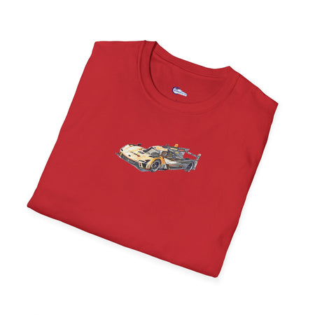 Cadillac V-Series Sketch-Art Le Mans Style T-Shirt, Car Enthusiast Gift, Race Car Fan Shirt,-Modelcars.com-ModelCars.com