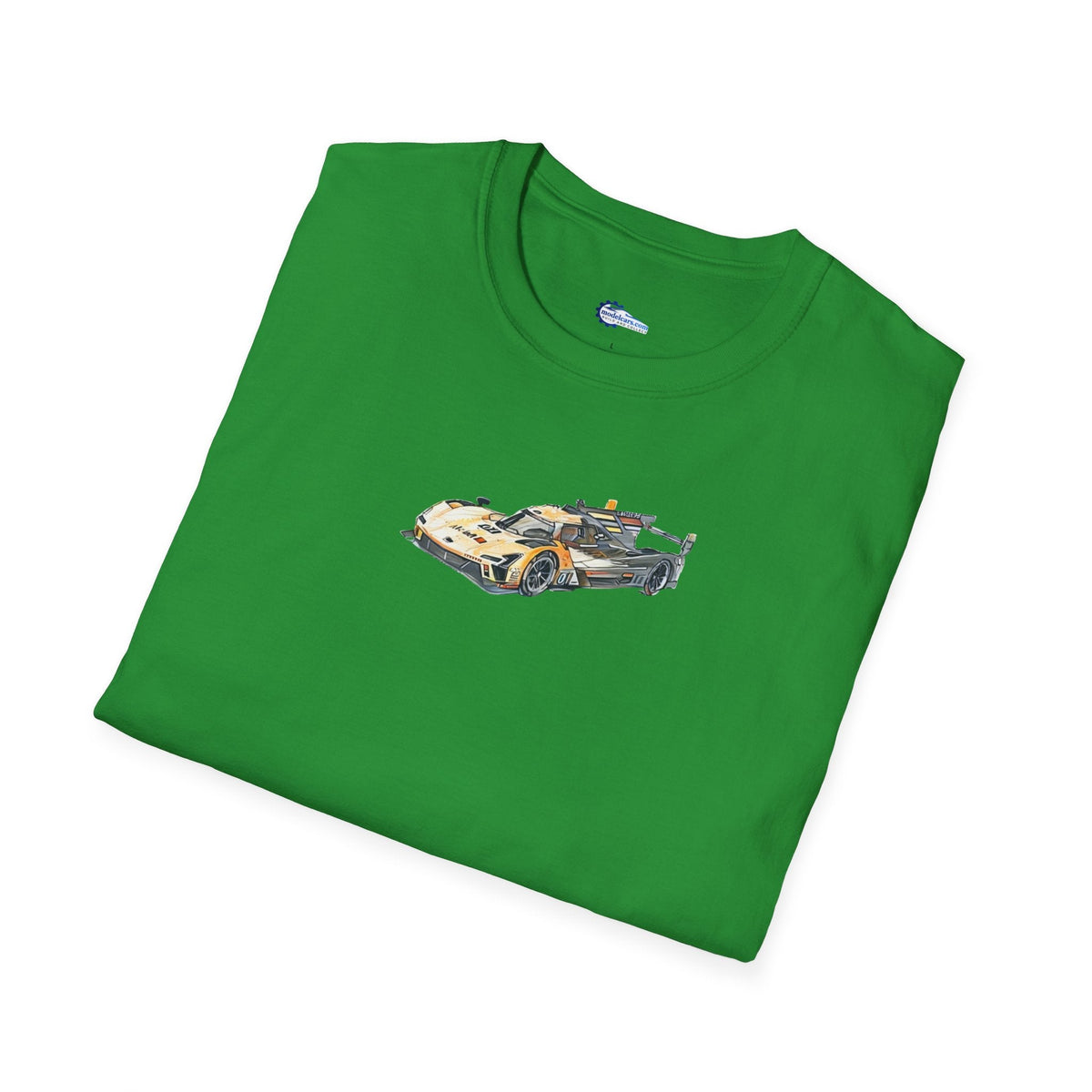 Cadillac V-Series Sketch-Art Le Mans Style T-Shirt, Car Enthusiast Gift, Race Car Fan Shirt,-Modelcars.com-ModelCars.com