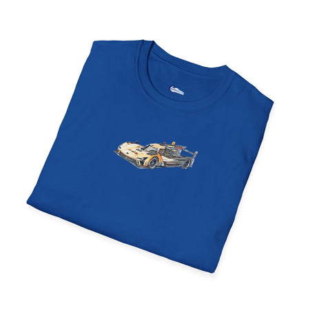 Cadillac V-Series Sketch-Art Le Mans Style T-Shirt, Car Enthusiast Gift, Race Car Fan Shirt,-Modelcars.com-ModelCars.com