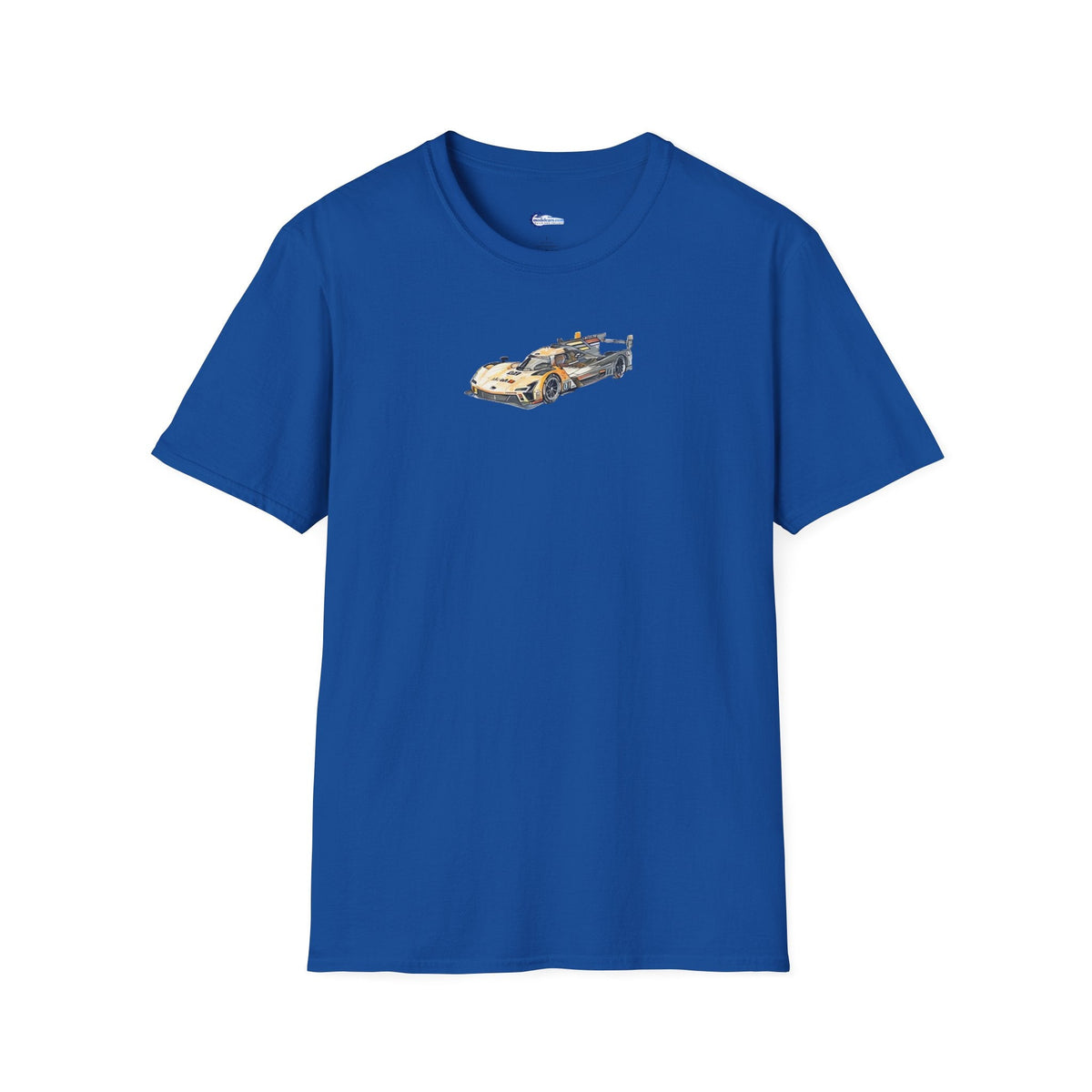 Cadillac V-Series Sketch-Art Le Mans Style T-Shirt, Car Enthusiast Gift, Race Car Fan Shirt,-Modelcars.com-ModelCars.com