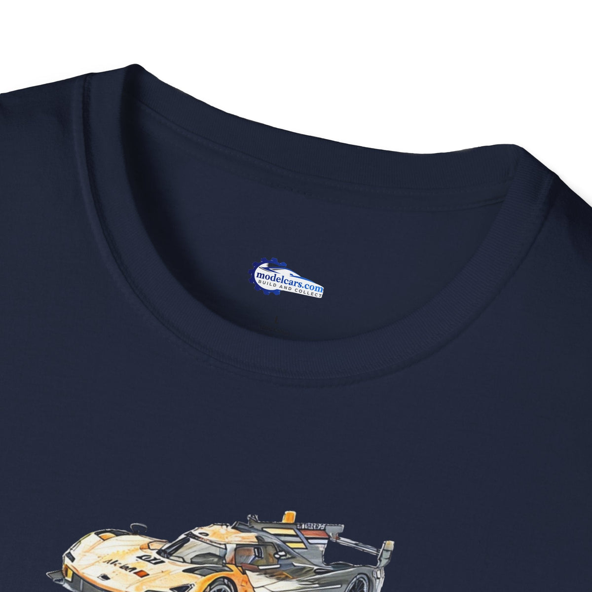 Cadillac V-Series Sketch-Art Le Mans Style T-Shirt, Car Enthusiast Gift, Race Car Fan Shirt,-Modelcars.com-ModelCars.com