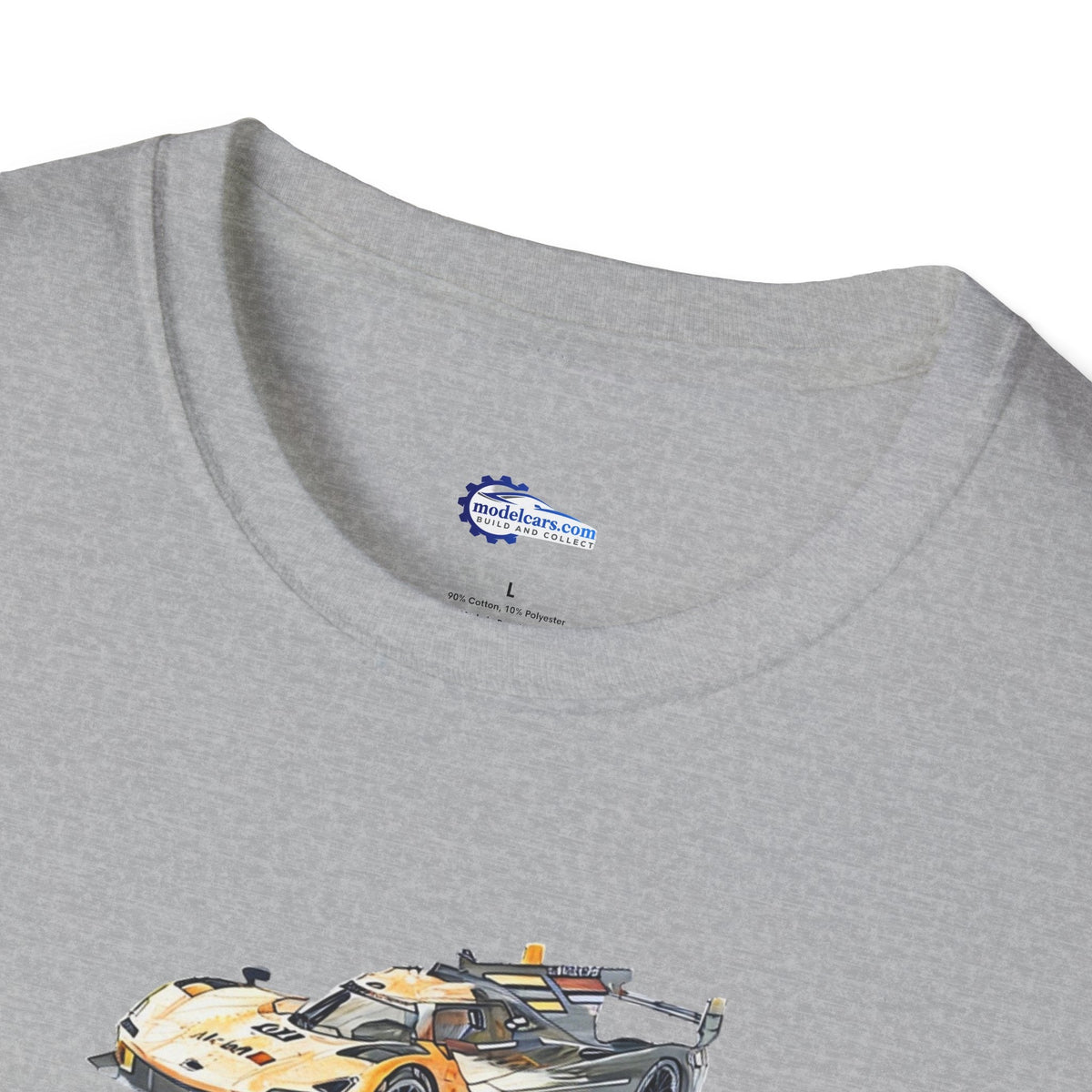 Cadillac V-Series Sketch-Art Le Mans Style T-Shirt, Car Enthusiast Gift, Race Car Fan Shirt,-Modelcars.com-ModelCars.com