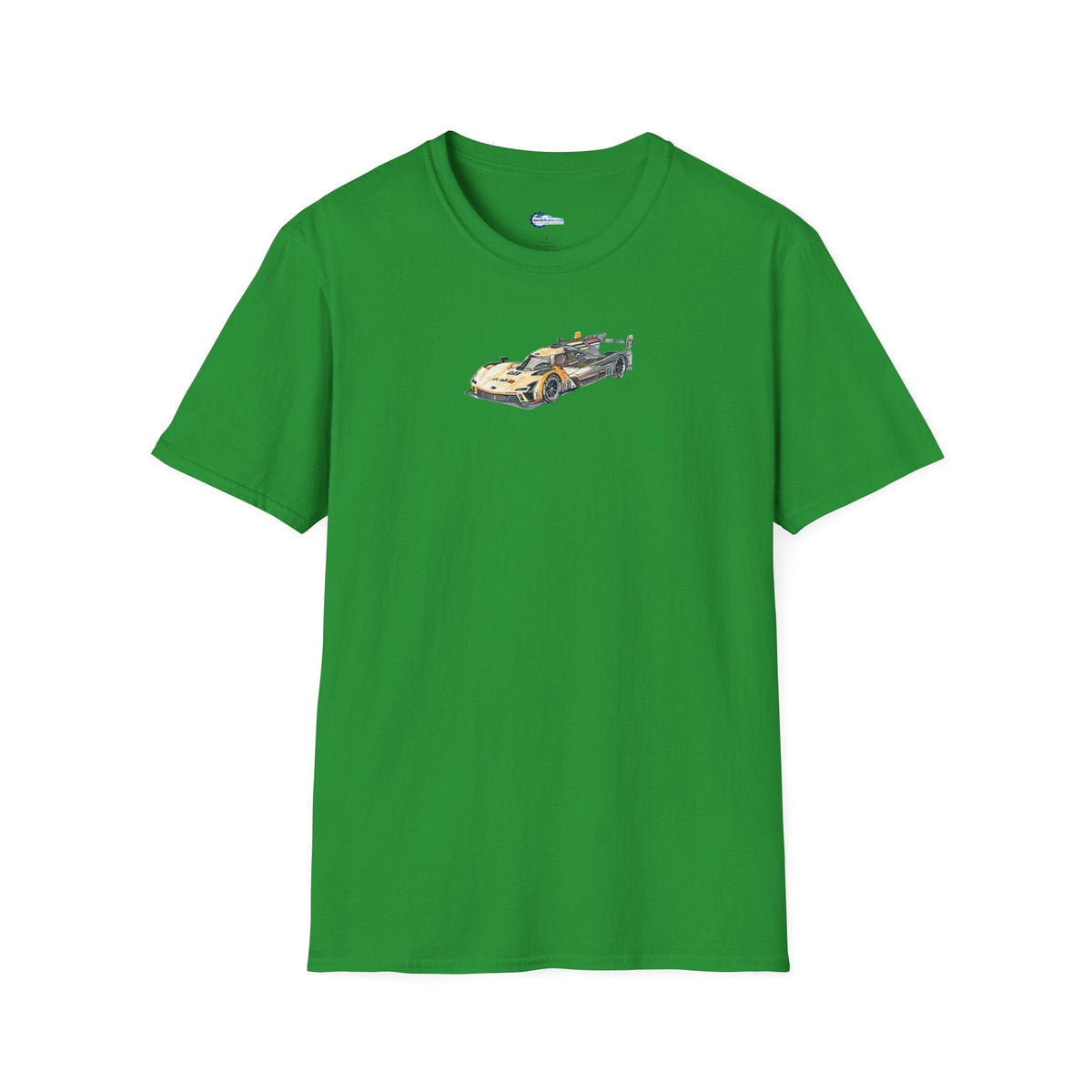 Cadillac V-Series Sketch-Art Le Mans Style T-Shirt, Car Enthusiast Gift, Race Car Fan Shirt,-Modelcars.com-ModelCars.com