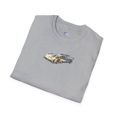 Cadillac V-Series Sketch-Art Le Mans Style T-Shirt, Car Enthusiast Gift, Race Car Fan Shirt,-Modelcars.com-ModelCars.com