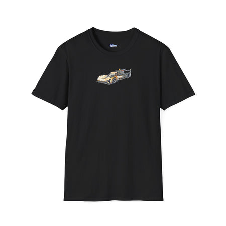 Cadillac V-Series Sketch-Art Le Mans Style T-Shirt, Car Enthusiast Gift, Race Car Fan Shirt,-Modelcars.com-ModelCars.com