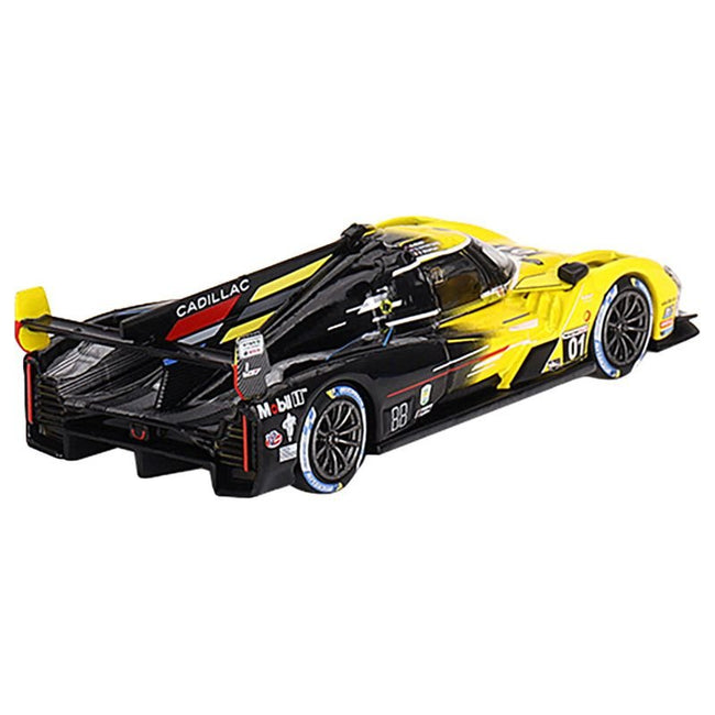 Cadillac V - Series.R 01 Sebastien Bourdais - Scott Dixon - Renger van der Zande "Cadillac Racing" 3rd Place GTP IMSA "24 Hours of Daytona" (2023) Limited Edition 1/64 Diecast Model Car by Mini GT - Mini GT - ModelCars.com