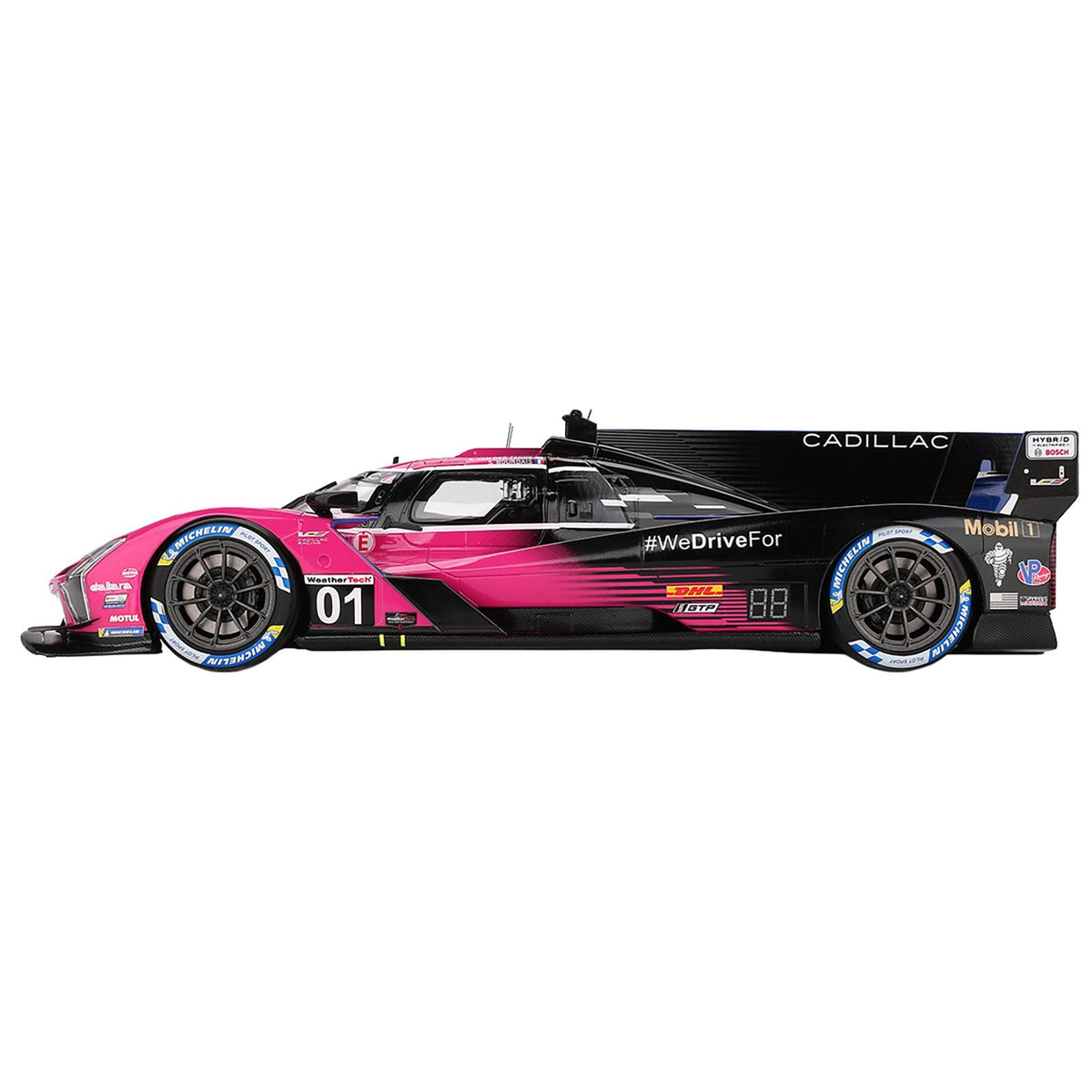 Cadillac V-Series.R #01 Sebastien Bourdais - Scott Dixon - Renger van der Zande "Cadillac Racing" Winner IMSA "Petit Le Mans" (2024) 1/18 Model Car by Top Speed-Top Speed-ModelCars.com