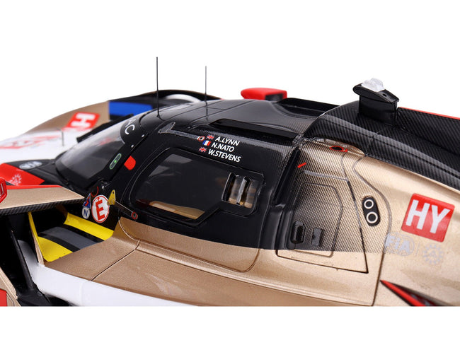 Cadillac V-Series.R 12 Alex Lynn - Norman Nato - Will Stevens "Cadillac Hertz Team Jota" FIA WEC "24 Hours of Le Mans" (2025) 1/18 Model Car by Top Speed-Top Speed-ModelCars.com