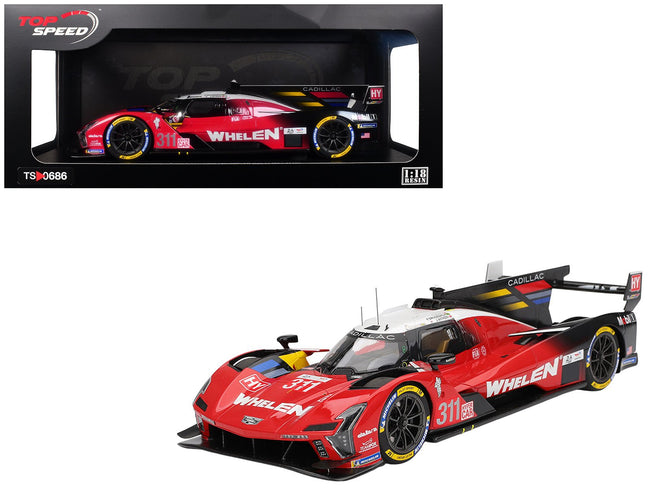 Cadillac V-Series.R 311 Jack Aitken - Felipe Drugovich - Frederik Vesti "Cadillac Whelen" FIA WEC "24 Hours of Le Mans" (2025) 1/18 Model Car by Top Speed-Top Speed-ModelCars.com