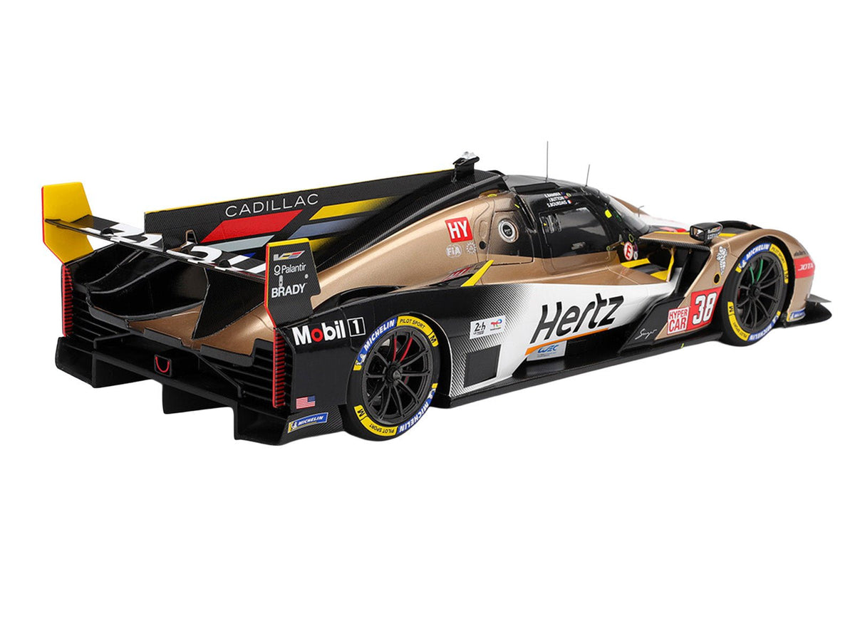 Cadillac V-Series.R 38 Earl Bamber - Sebastien Bourdais - Jenson Button "Cadillac Hertz Team Jota" FIA WEC "24 Hours of Le Mans" (2025) 1/18 Model Car by Top Speed-Top Speed-ModelCars.com