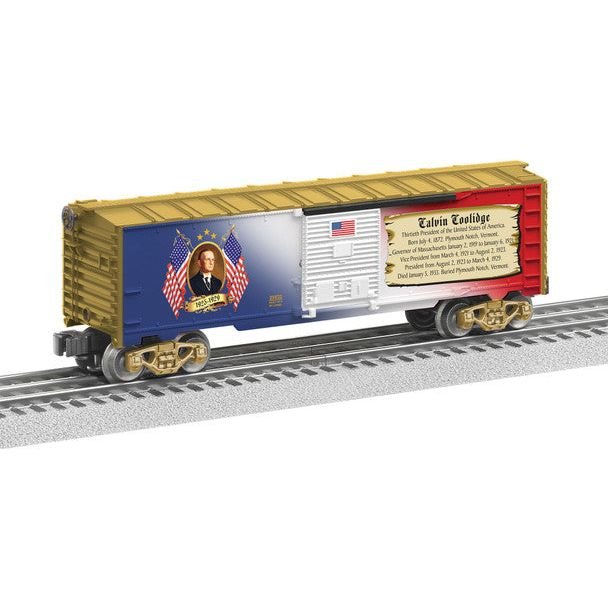 `CALVIN COOLIDGE BOXCAR - Lionel - ModelCars.com