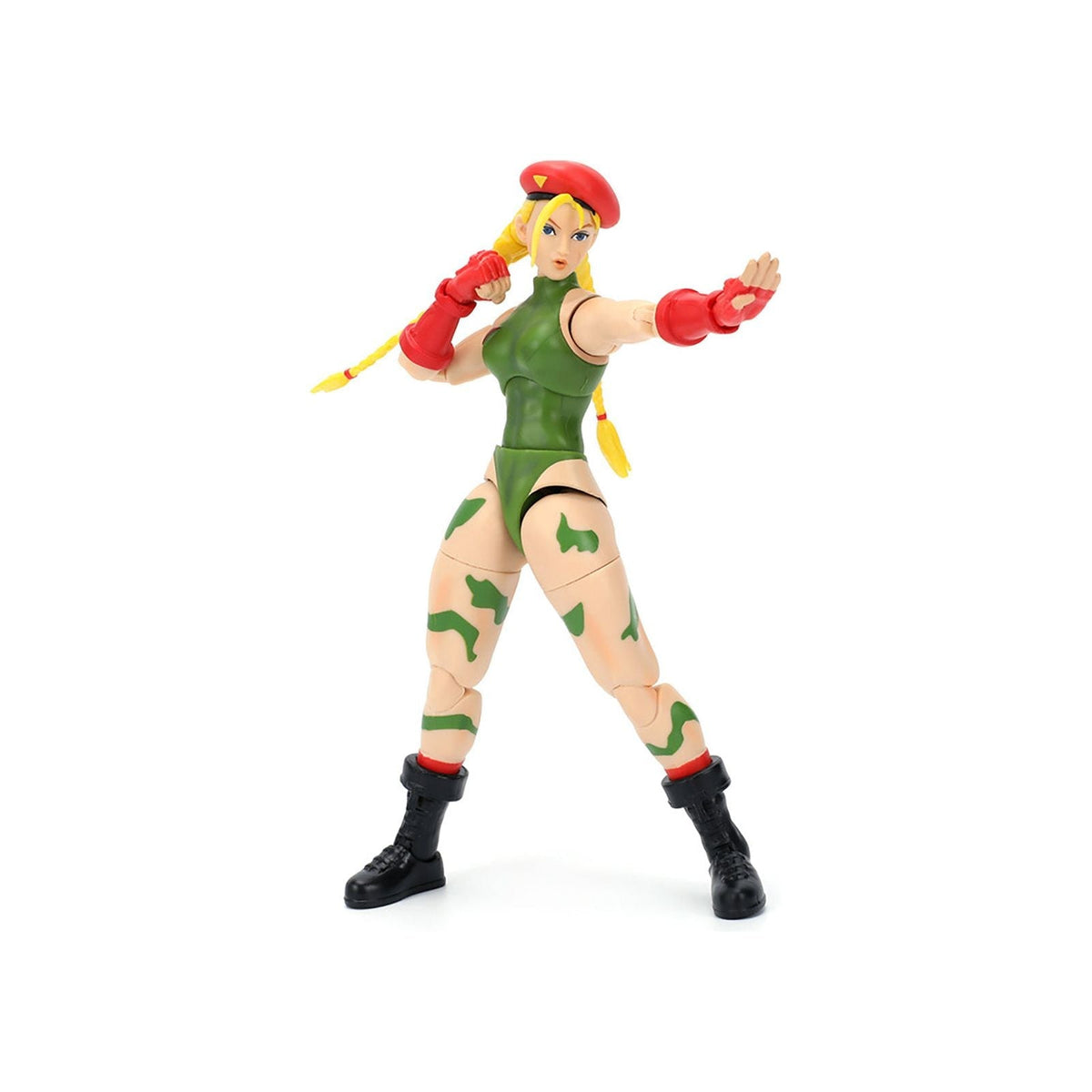 Cammy 6" Moveable Figure with Accessories and Alternate Head and Hands "Ultra Street Fighter II: The Final Challengers" (2017) Video Game Model by Jada-Jada-ModelCars.com