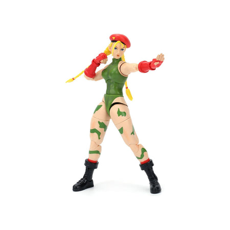 Cammy 6" Moveable Figure with Accessories and Alternate Head and Hands "Ultra Street Fighter II: The Final Challengers" (2017) Video Game Model by Jada-Jada-ModelCars.com