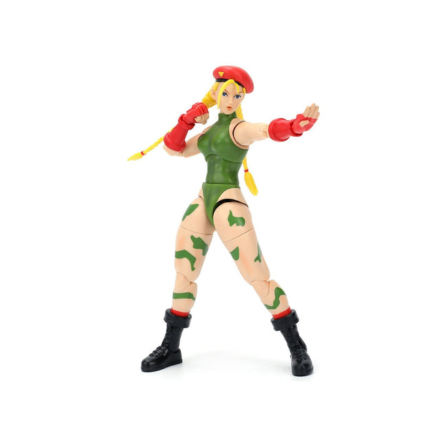 Cammy 6" Moveable Figure with Accessories and Alternate Head and Hands "Ultra Street Fighter II: The Final Challengers" (2017) Video Game Model by Jada-Jada-ModelCars.com