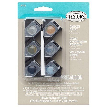 CAMO POD SET 6PK - Testors - ModelCars.com
