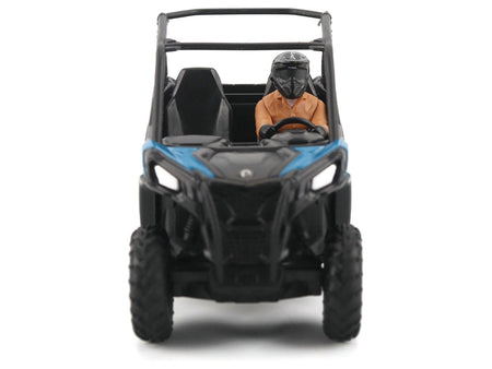 Can-Am Maverick Trail DPS 1000 Blue and Black with Driver Figure 1/32 Diecast Model by BRP Models-BRP Models-ModelCars.com