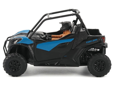 Can-Am Maverick Trail DPS 1000 Blue and Black with Driver Figure 1/32 Diecast Model by BRP Models-BRP Models-ModelCars.com