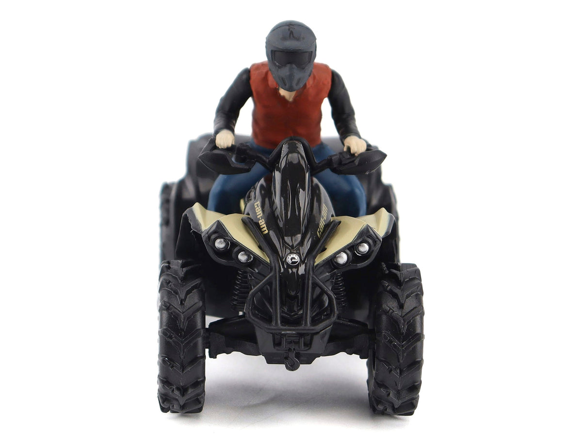 Can-Am Renegade X MR 1000R ATV Desert Tan with Driver Figure 1/32 Diecast Model by BRP Models-BRP Models-ModelCars.com