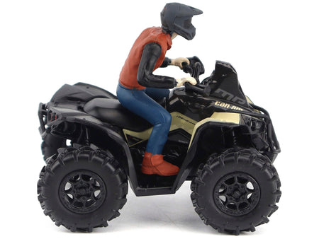 Can-Am Renegade X MR 1000R ATV Desert Tan with Driver Figure 1/32 Diecast Model by BRP Models-BRP Models-ModelCars.com