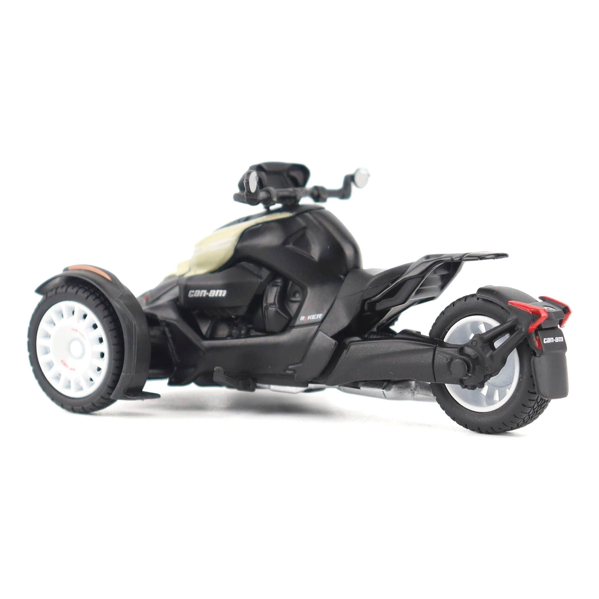 Can - Am Ryker Rally 3 - Wheel Motorcycle Sand Storm and Black 1/32 Diecast Model by BRP Models - BRP Models - ModelCars.com