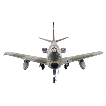 Canadair Sabre Mk.6 Fighter Aircraft "23622 430 Squadron" (1950s) Royal Canadian Air Force "Air Power Series" 1/72 Diecast Model by Hobby Master-Hobby Master-ModelCars.com