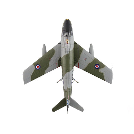 Canadair Sabre Mk.6 Fighter Aircraft "23622 430 Squadron" (1950s) Royal Canadian Air Force "Air Power Series" 1/72 Diecast Model by Hobby Master-Hobby Master-ModelCars.com