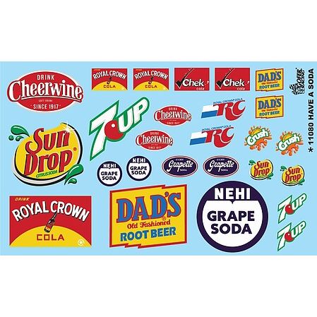 CAR DECAL HAVE A SODA - Gofer Racing - ModelCars.com