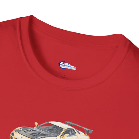 Car Enthusiast Tee, JDM Tuner Shirt, Sketch Art Mazda 1993 RX-7-Modelcars.com-ModelCars.com