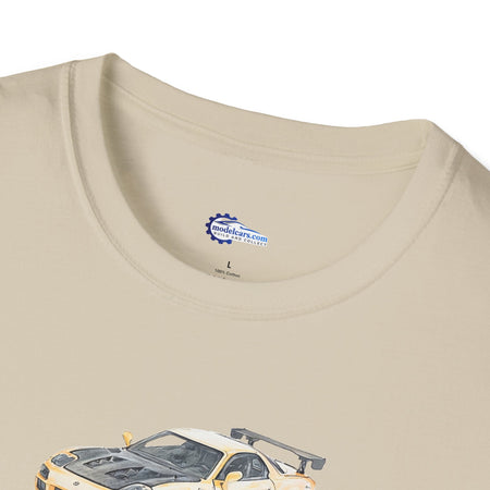 Car Enthusiast Tee, JDM Tuner Shirt, Sketch Art Mazda 1993 RX-7-Modelcars.com-ModelCars.com