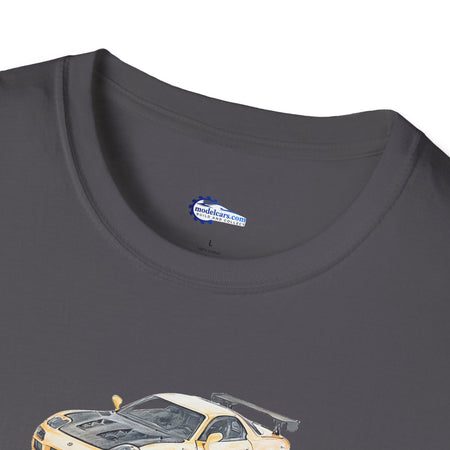 Car Enthusiast Tee, JDM Tuner Shirt, Sketch Art Mazda 1993 RX-7-Modelcars.com-ModelCars.com