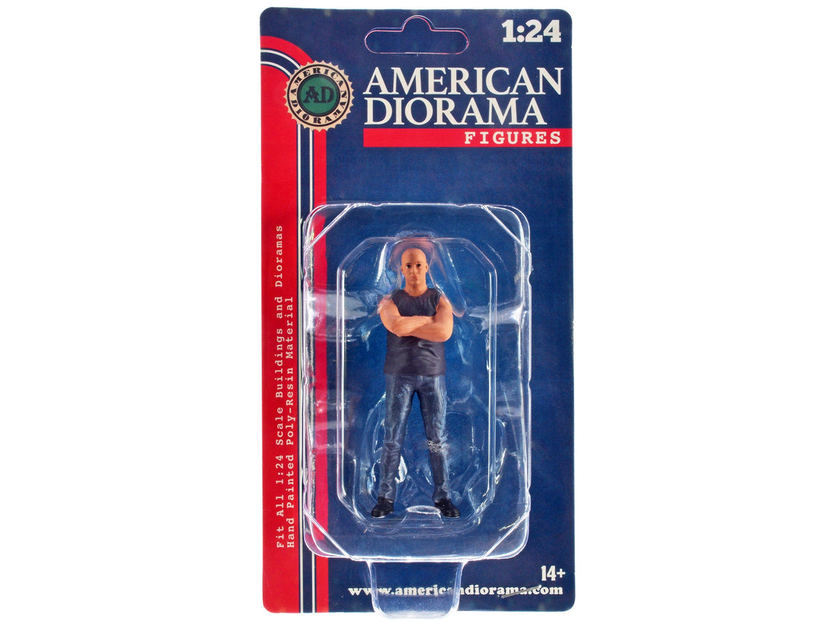 "Car Meet 3" Figurine 1 for 1/24 Scale Models by American Diorama-American Diorama-ModelCars.com